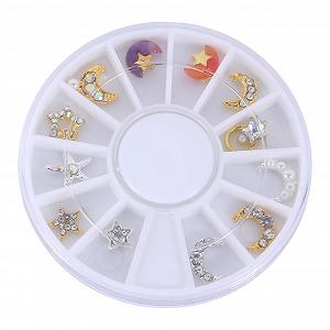 Стрази для нігтів Healeved . Кришталеві декоративні наклейки - Фото 1