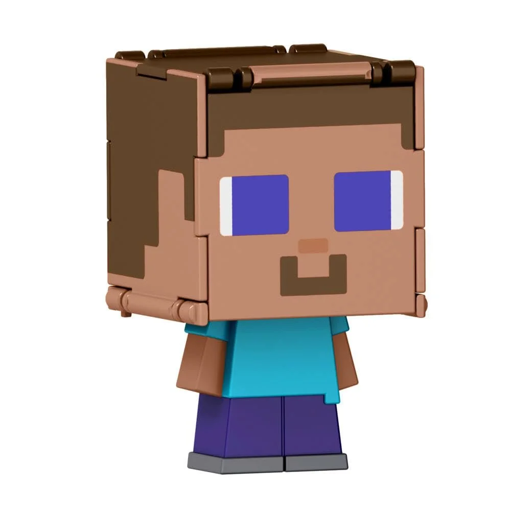 Фігурка Mattel Minecraft Flippin' Figs 3,75 дюйма 2-в-1, фото №1