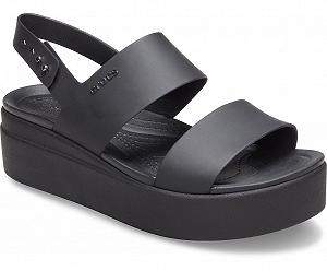 Сандалии CROCS BROOKLYN LOW WEDGE W 206453-060 Черный 37 - Фото 1