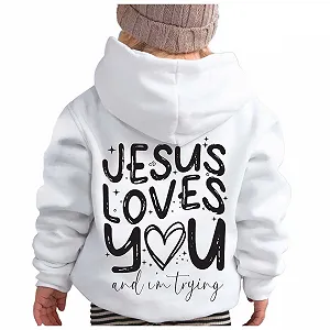 Толстовка для мальчиков 128 - осенне-зимняя толстовка с круглым вырезом, длинными рукавами и принтом букв, повседневная synthetic.ua - Фото 1