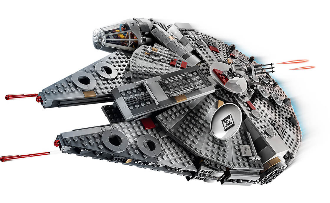 Конструктор LEGO Сокіл тисячоліття 1351 деталей 75257, фото №2