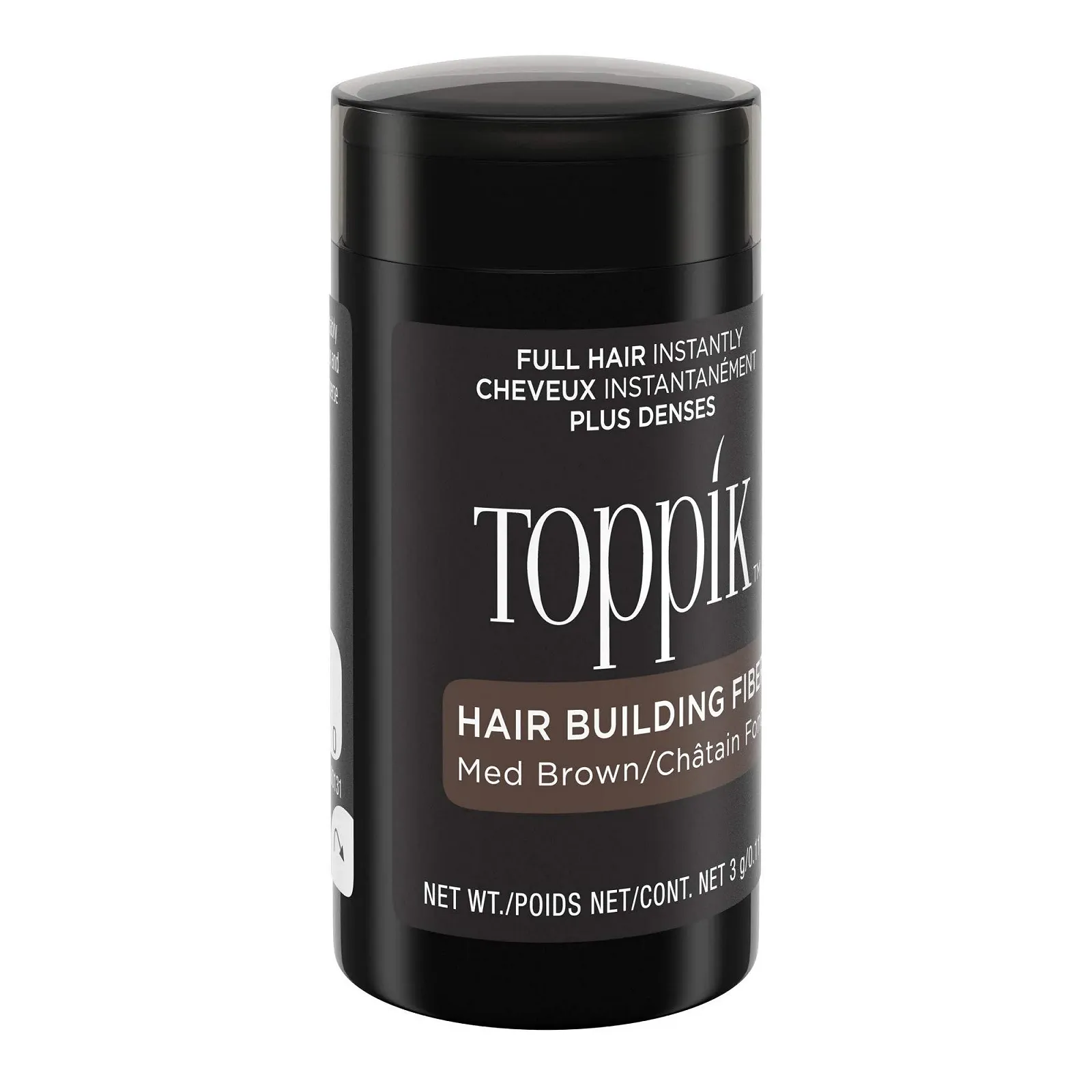 Волокна з кератину Toppik Натуральний відтінок Medium Brown 3 г (Паковання з 2 шт.), фото №13