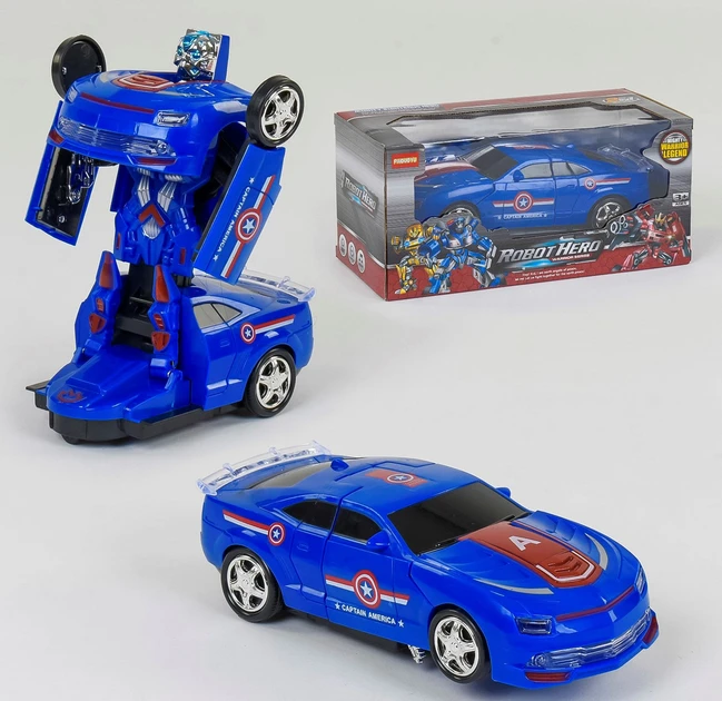 Трансформер-робот машина со звуковым сопровождением от батареек АА SPORTS CAR JS004, фото №1 Трансформер-робот машина со звуковым сопровождением от батареек АА SPORTS CAR JS004, фото №1