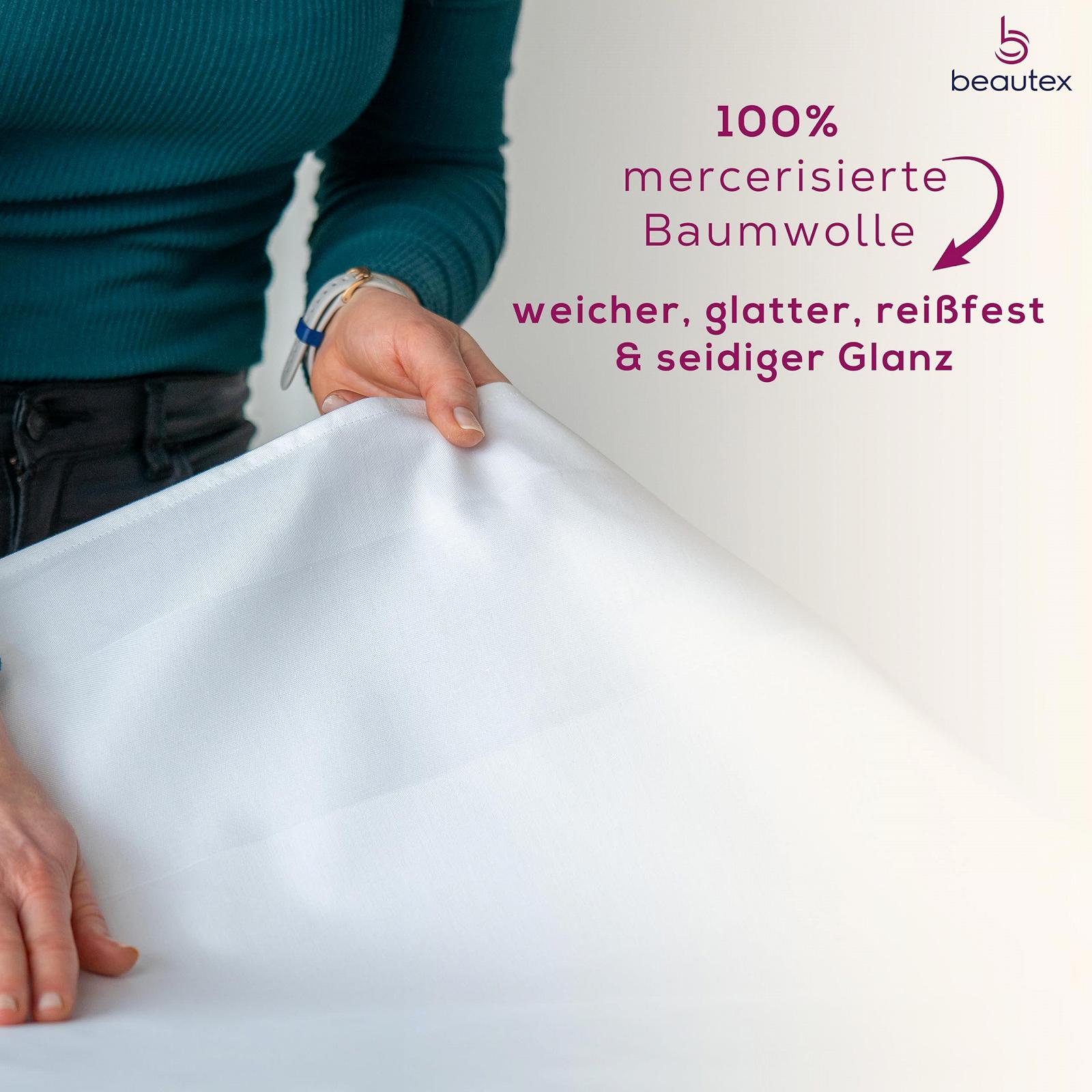 Скатертина Damask зі 100% мерсеризованої бавовни подвійного кручення 130x220 см Біла, фото №3
