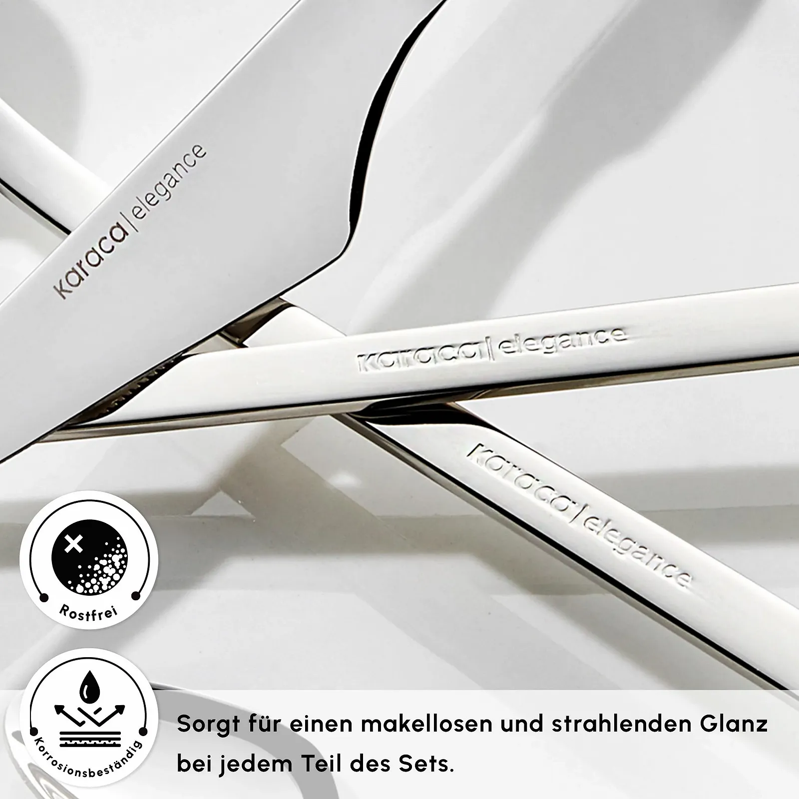 Набор столовых приборов Karaca Sedir Elegance на 12 персон, 84 предмета, серебряный, фото №5 Набор столовых приборов Karaca Sedir Elegance на 12 персон, 84 предмета, серебряный, фото №5