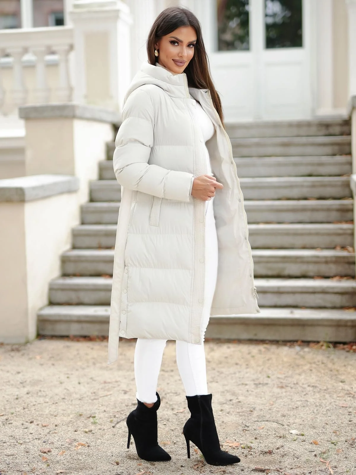 Пальто OZONEE Женское зимнее, фото №2