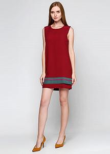 Платье Fever 38 Бордовый 8357_Bordo - Фото 1