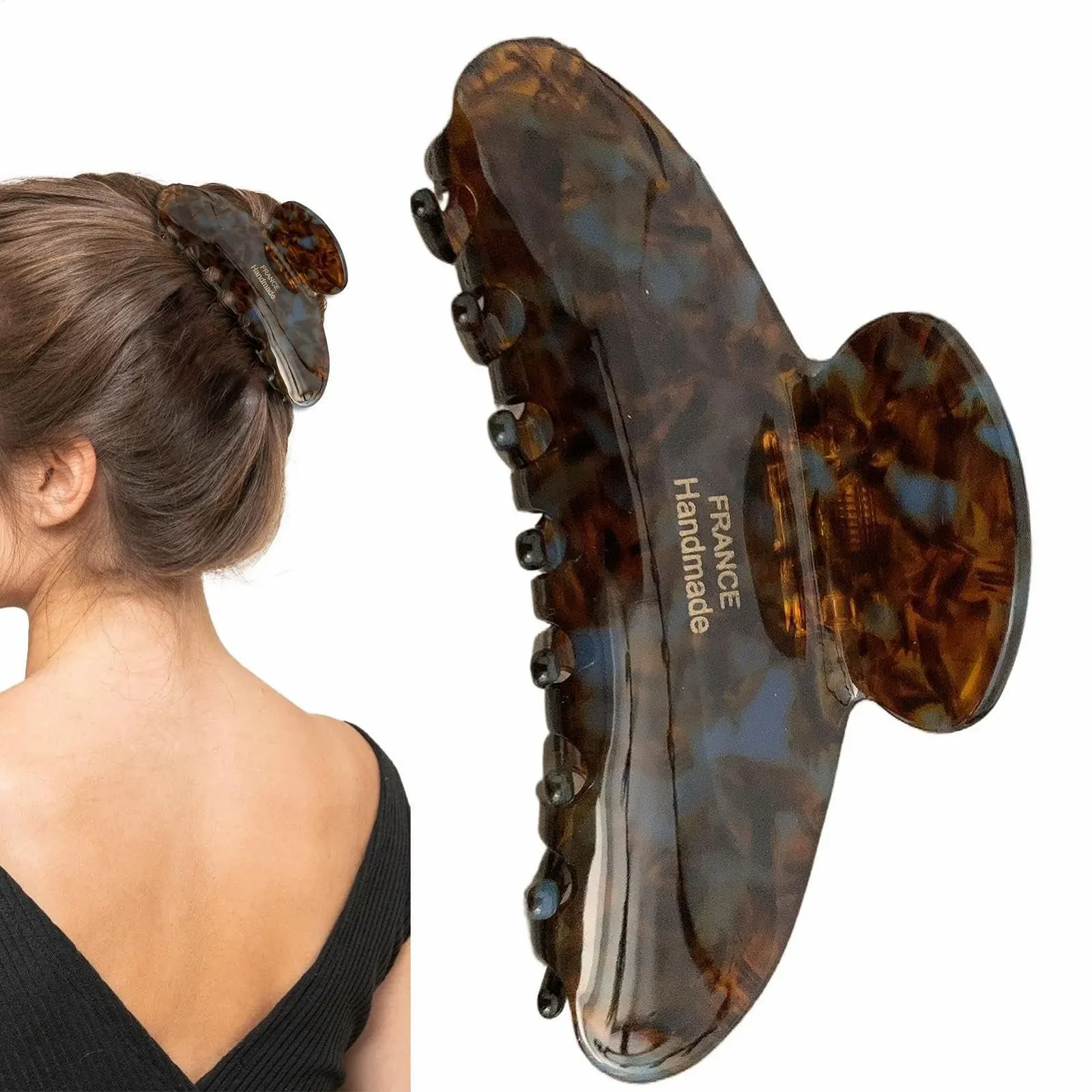 Заколки для волос Черепаха, Большие Заколки для волос - 10.41 см Заколки для волос из ацетата целлюлозы - Прочные Заколки для волос, Заколки для волос во французском стиле для женщин и девочек, фото №1 Заколки для волос Черепаха, Большие Заколки для волос - 10.41 см Заколки для волос из ацетата целлюлозы - Прочные Заколки для волос, Заколки для волос во французском стиле для женщин и девочек, фото №1