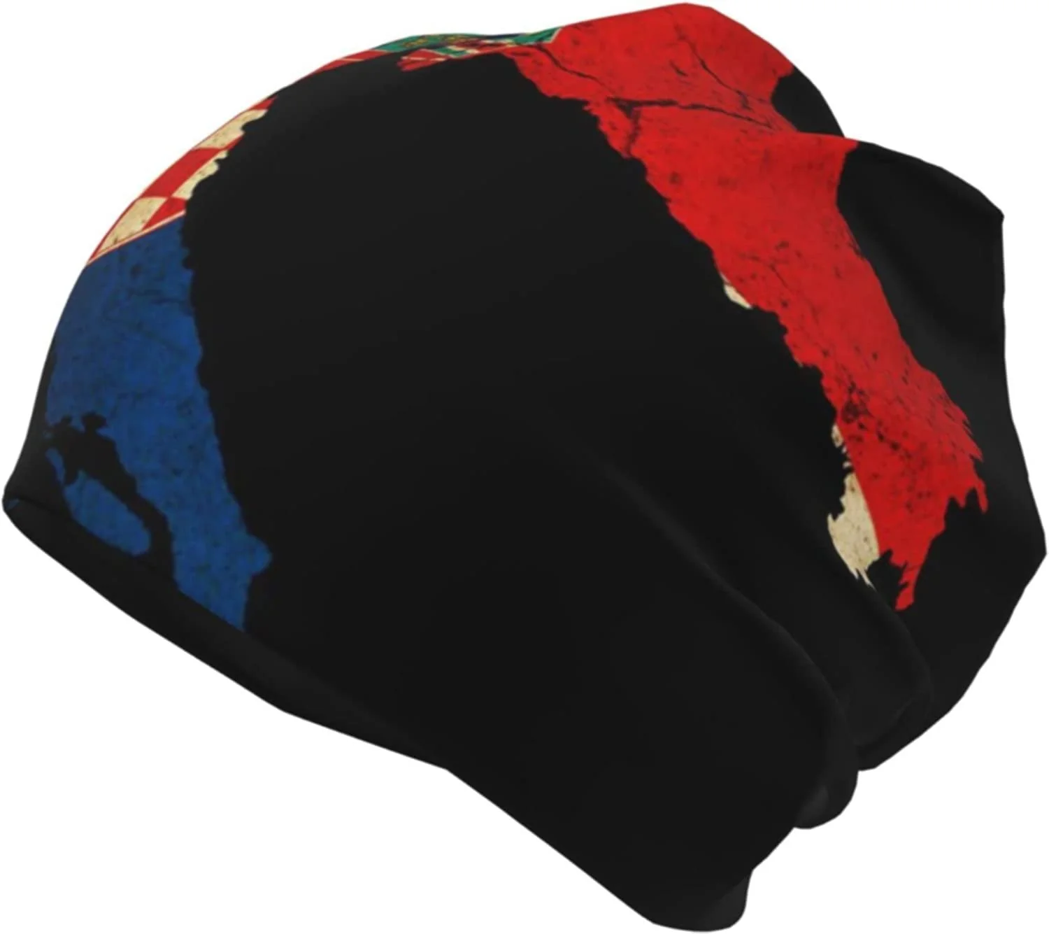 Шапка LOUJIN Croatia Map Outline Flag Slouchy для мальчиков, фото №1