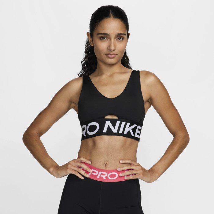 Топ жіночий Nike Indy Plunge Medium-Support Bold (HF7324-010) XS, фото №1