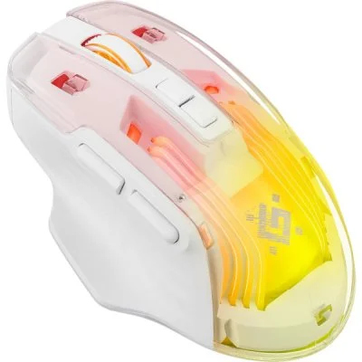 Мышка Defender Astro Elite GM-056 LED Wireless White (52056), фото №3 Мышка Defender Astro Elite GM-056 LED Wireless White (52056), фото №3