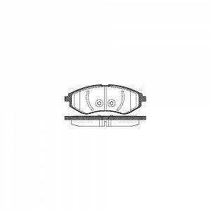 Комплект гальмівних колодок, дискове гальмо TRISCAN 8110 21005 для CHEVROLET DAEWOO - Фото 1