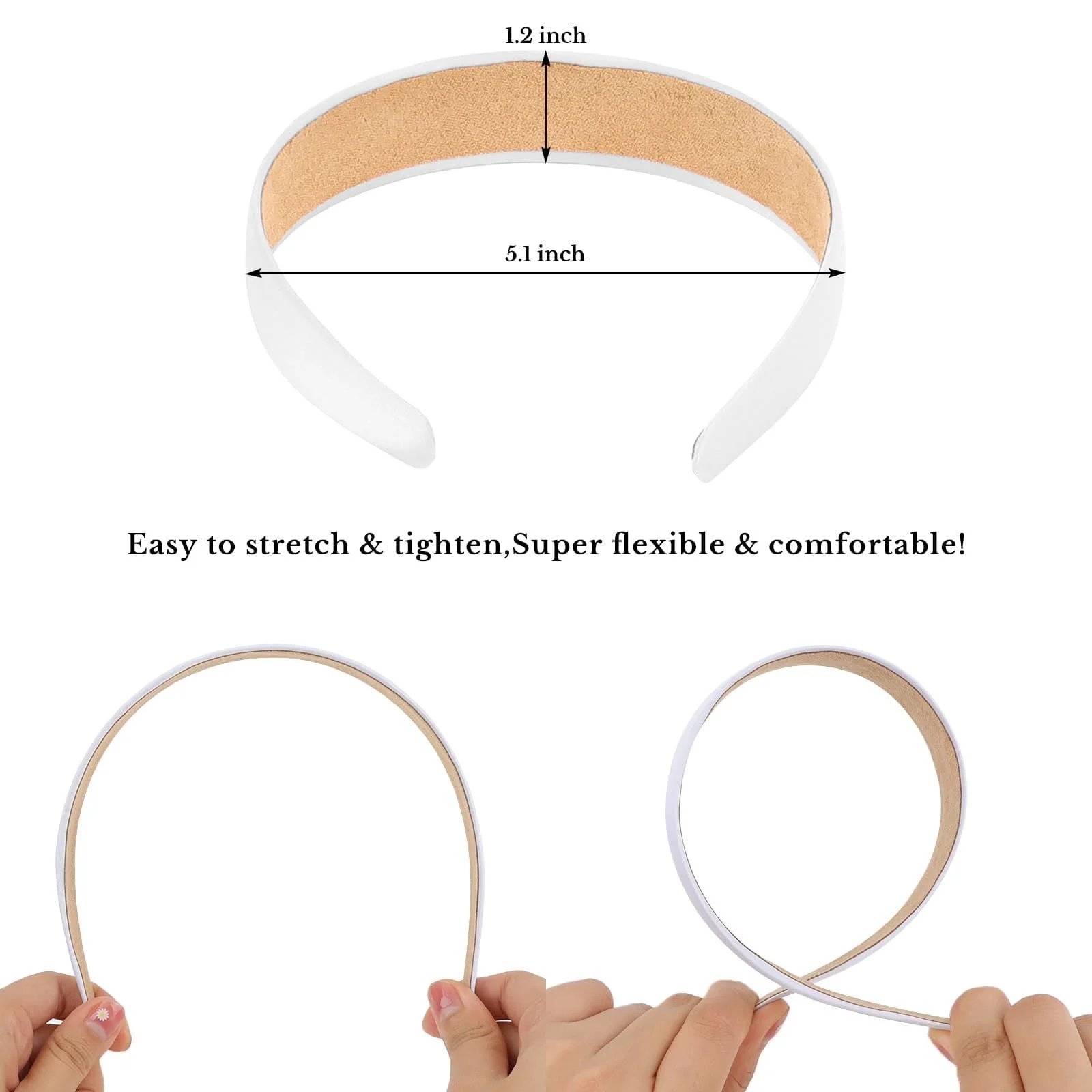 Обруч широкий женский 3 см, фото №2 Обруч широкий женский 3 см, фото №2