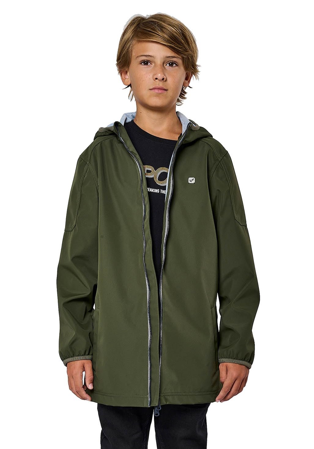 Куртка для мальчиков с капюшоном KAPORAL Madau Стандартный крой Длинный рукав, фото №1 Куртка для мальчиков с капюшоном KAPORAL Madau Стандартный крой Длинный рукав, фото №1