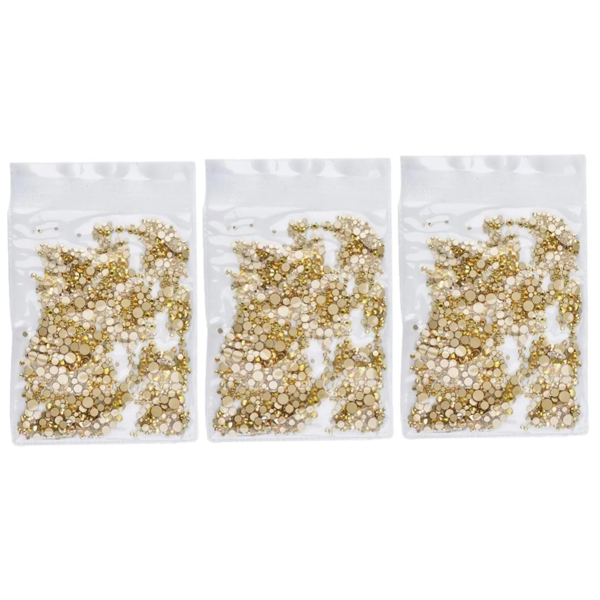 Стразы для ногтей Healvian 4320 штук, стекло, для украшения ногтей и маникюра, фото №1