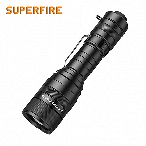 Фонарик ручний акумулятор з зумом F5 SuperFire 1100 Lumen IP43 - Фото 1