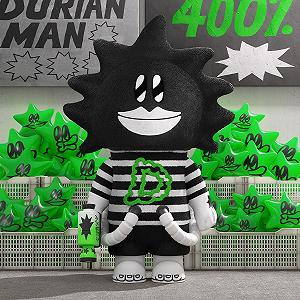 Фигурка Mega Space Molly 400% LALA Company-Durian Man - Фото 1