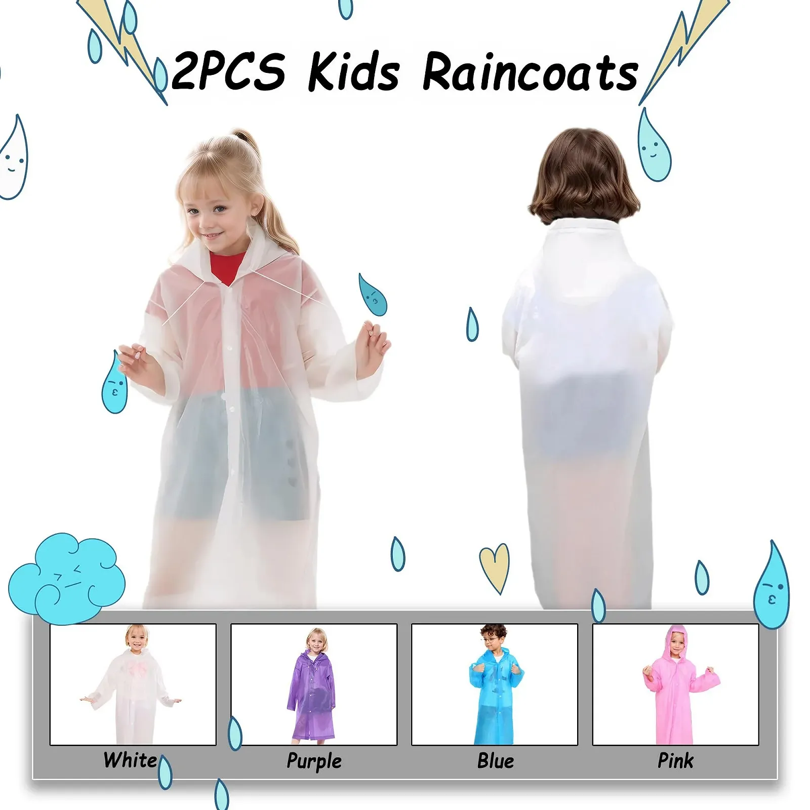 Дитячий дощовик Vckrio, фото №2