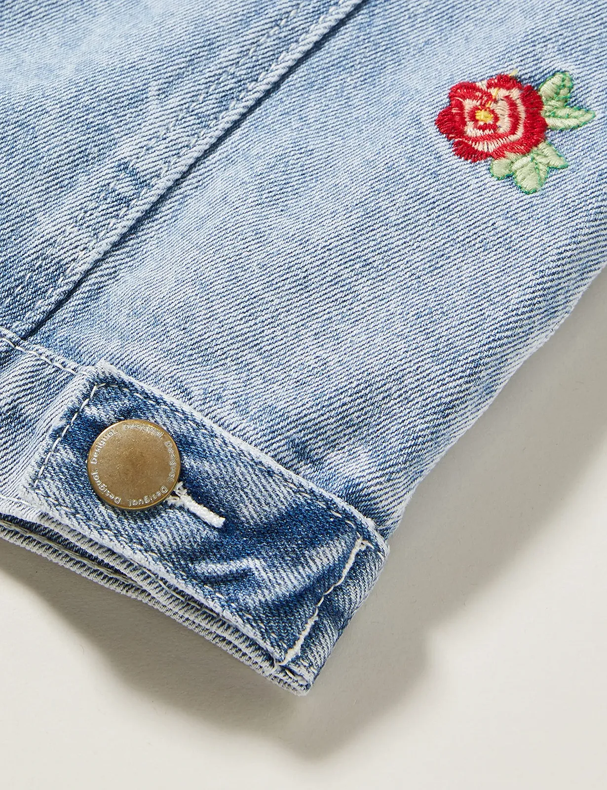 Джинсова куртка Desigual Chaq_Azucena для дівчат, фото №5 Джинсова куртка Desigual Chaq_Azucena для дівчат, фото №5