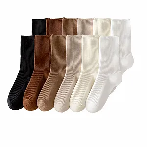 Шкарпетки Жіночі Багатокольорові Бавовняні 6 Пар Розмір 36-40 - Фото 1