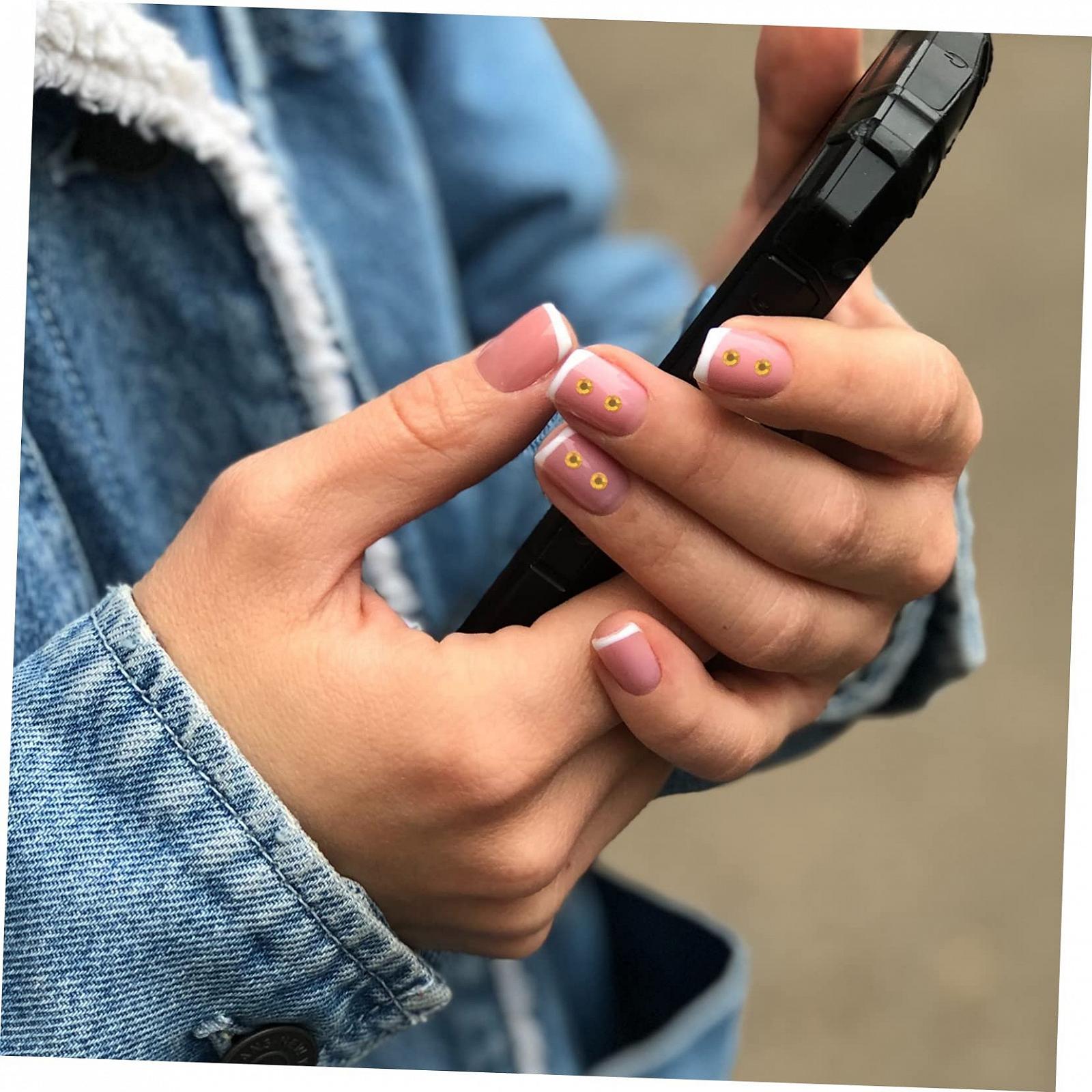 Стрази Плоскі Діаманти Healeved для Манікюру, Прозорі, фото №6