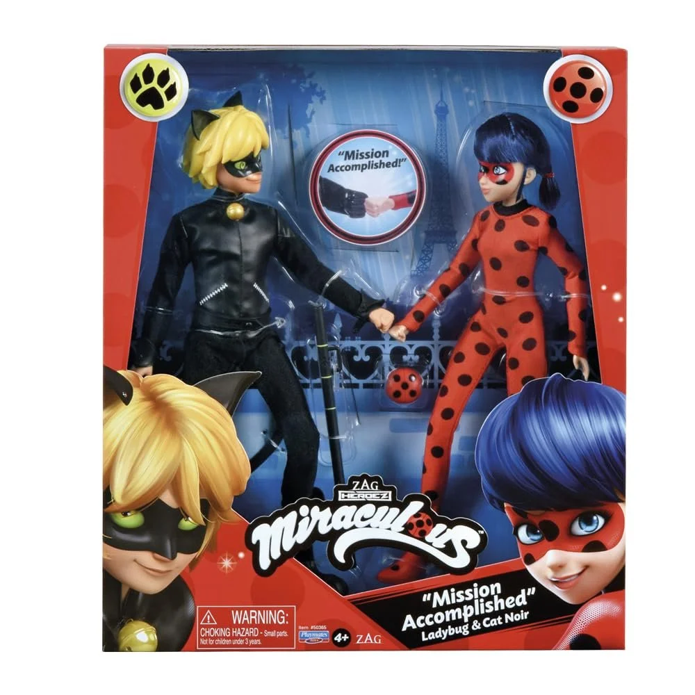 Фигурки Miraculous Mission Accomplished Ladybug & Cat Noir, фото №1