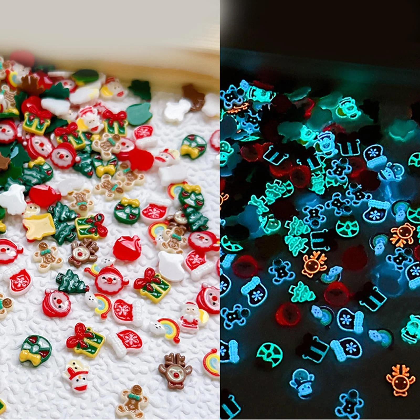 Украшения для ногтей из смолы 1 пакет. Добавьте праздничного шарма вашим ногтям, фото №4 Украшения для ногтей из смолы 1 пакет. Добавьте праздничного шарма вашим ногтям, фото №4