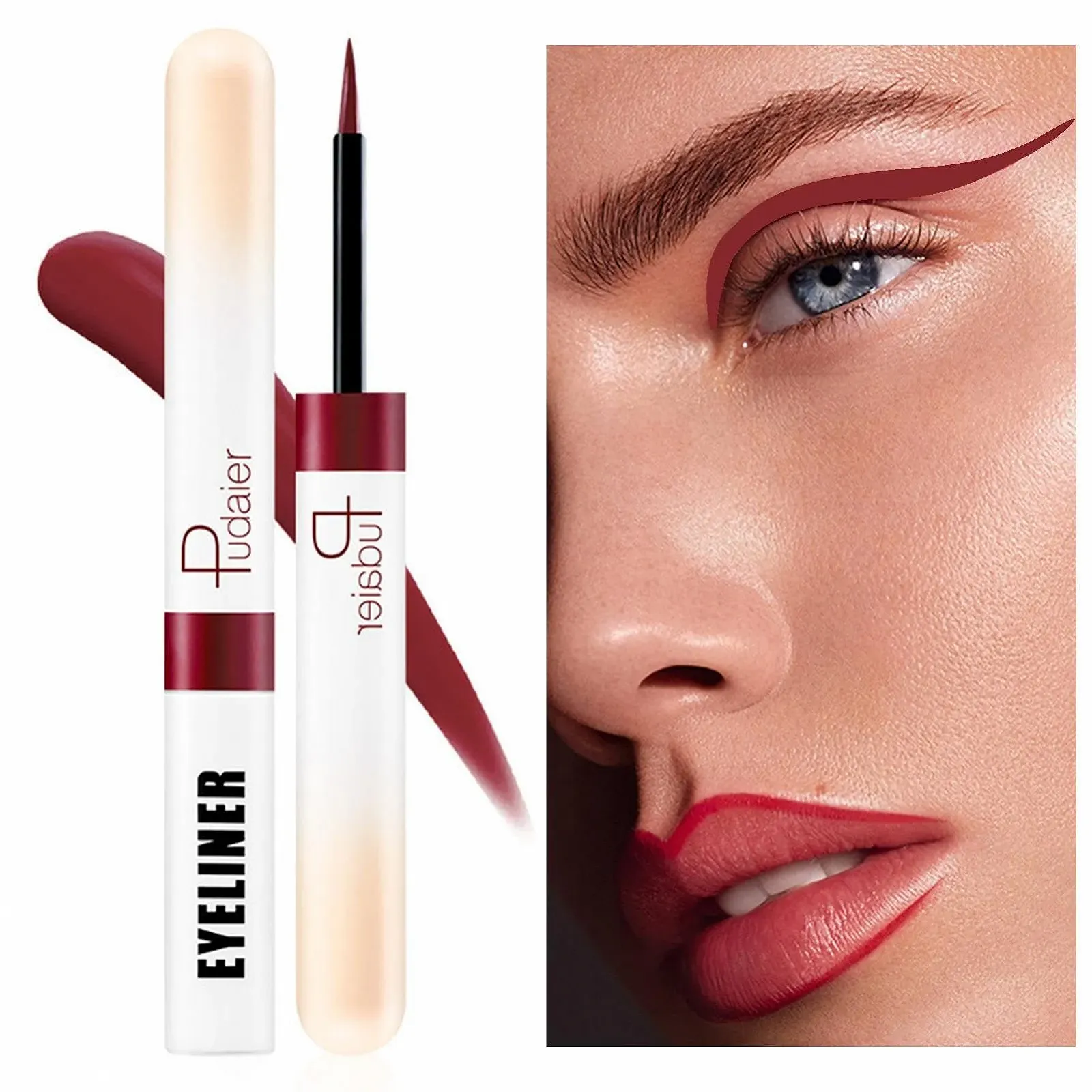 Водостойкая Подводка для глаз Facynde с тонким кончиком, фото №6 Водостойкая Подводка для глаз Facynde с тонким кончиком, фото №6