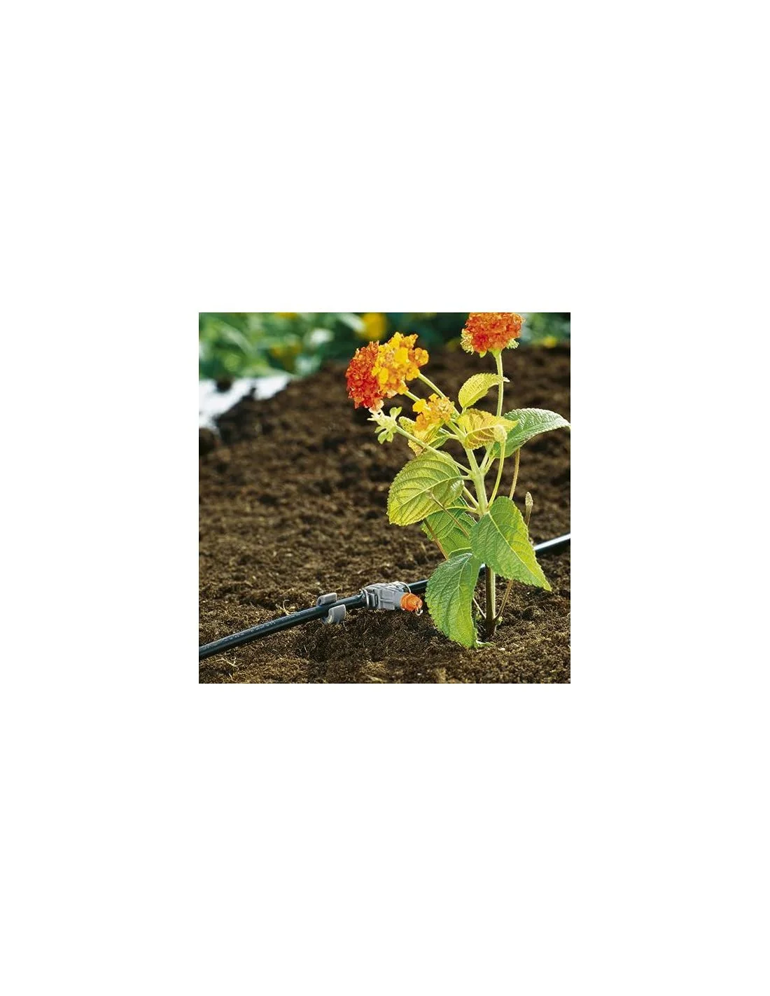 Крапельниця лінійна GARDENA Quick & Easy 2 л/год 10 шт. та 1 голка для чищення, фото №3