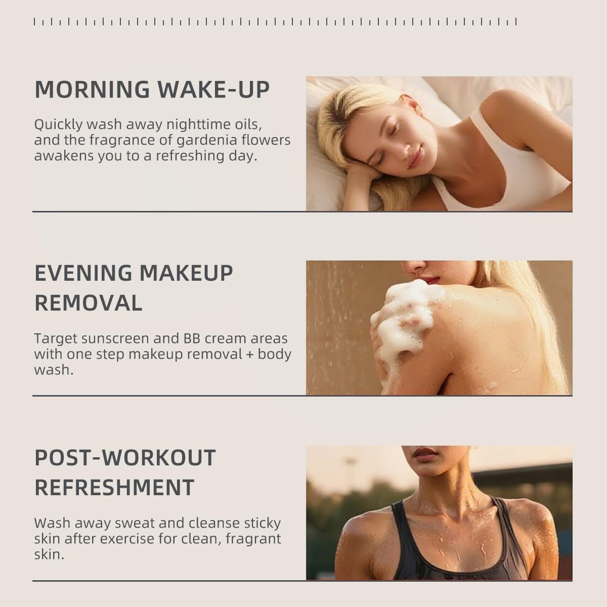 Гель для душу Aroma Hydrate з амінокислотами в подвійній тубі зволожуючий, фото №8