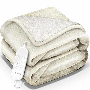 Купить Электрическое одеяло sinnlein 200 x 180 см с автоматическим отключением, 9 уровней температуры, таймер, цифровой - Фото 1 Электрическое одеяло sinnlein 200 x 180 см с автоматическим отключением, 9 уровней температуры, таймер, цифровой - Фото 1