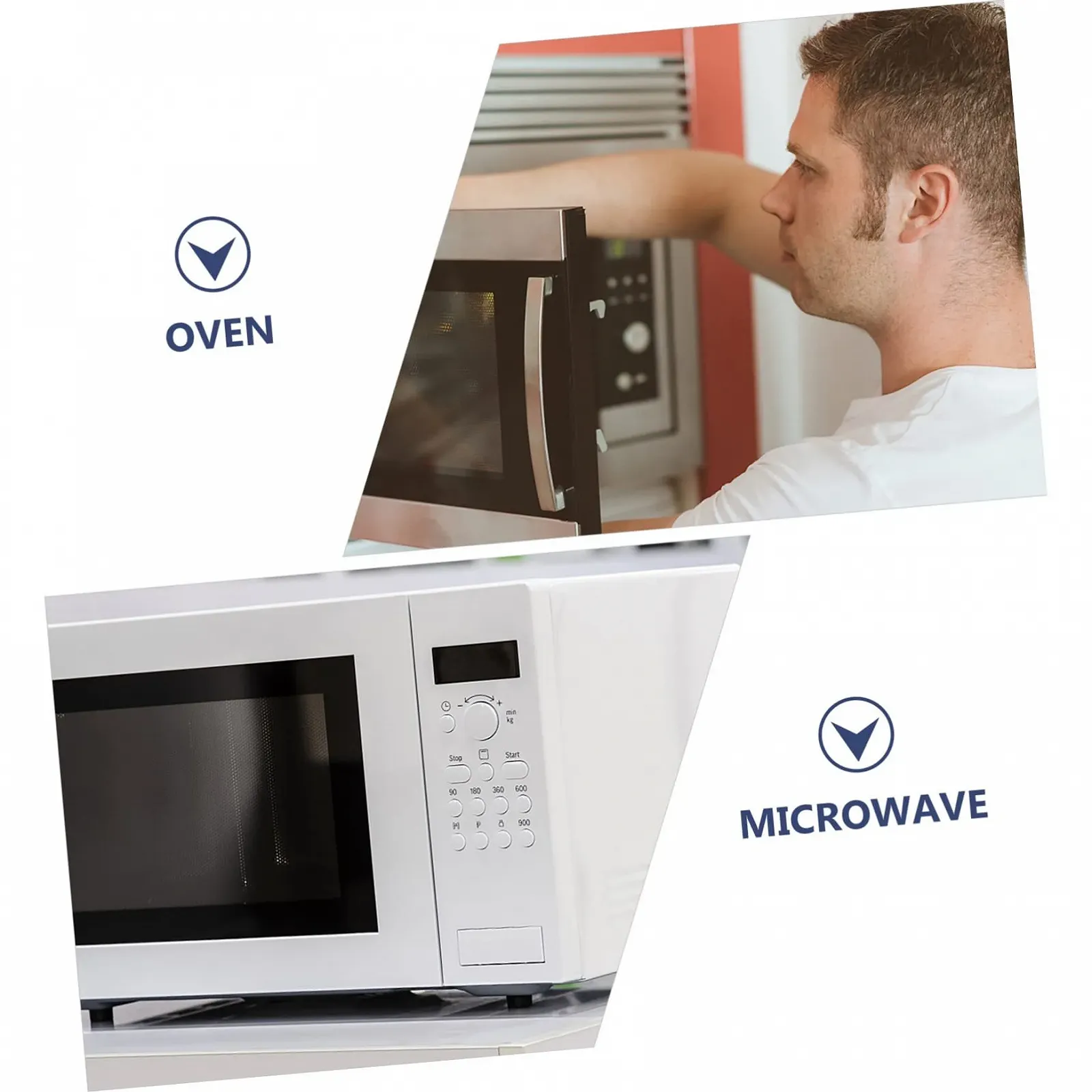 Скляна форма для запікання Ciieeo 1 шт термостійка прямокутна для духовки, мікрохвильової печі та холодильника, фото №9