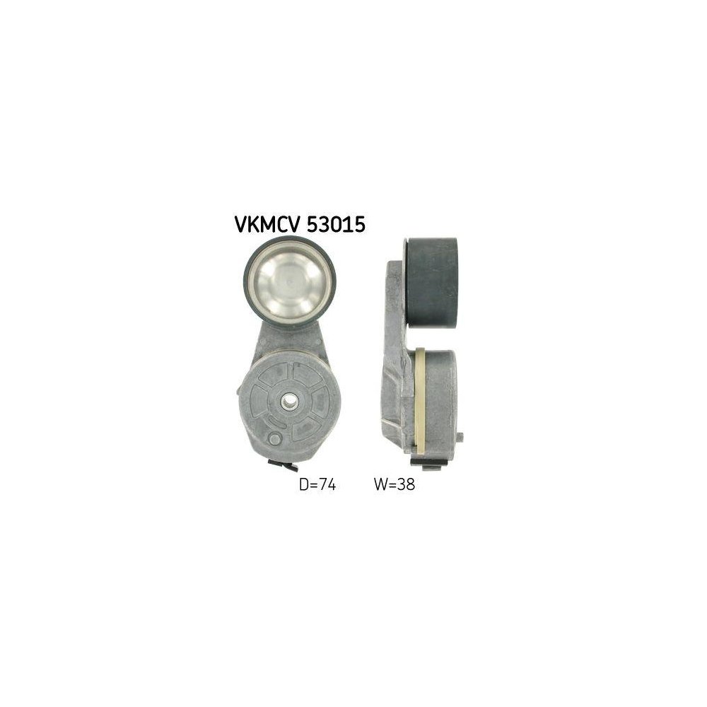 Натяжитель поликлинового ремня SKF VKMCV 53015 для VOLVO, фото №1