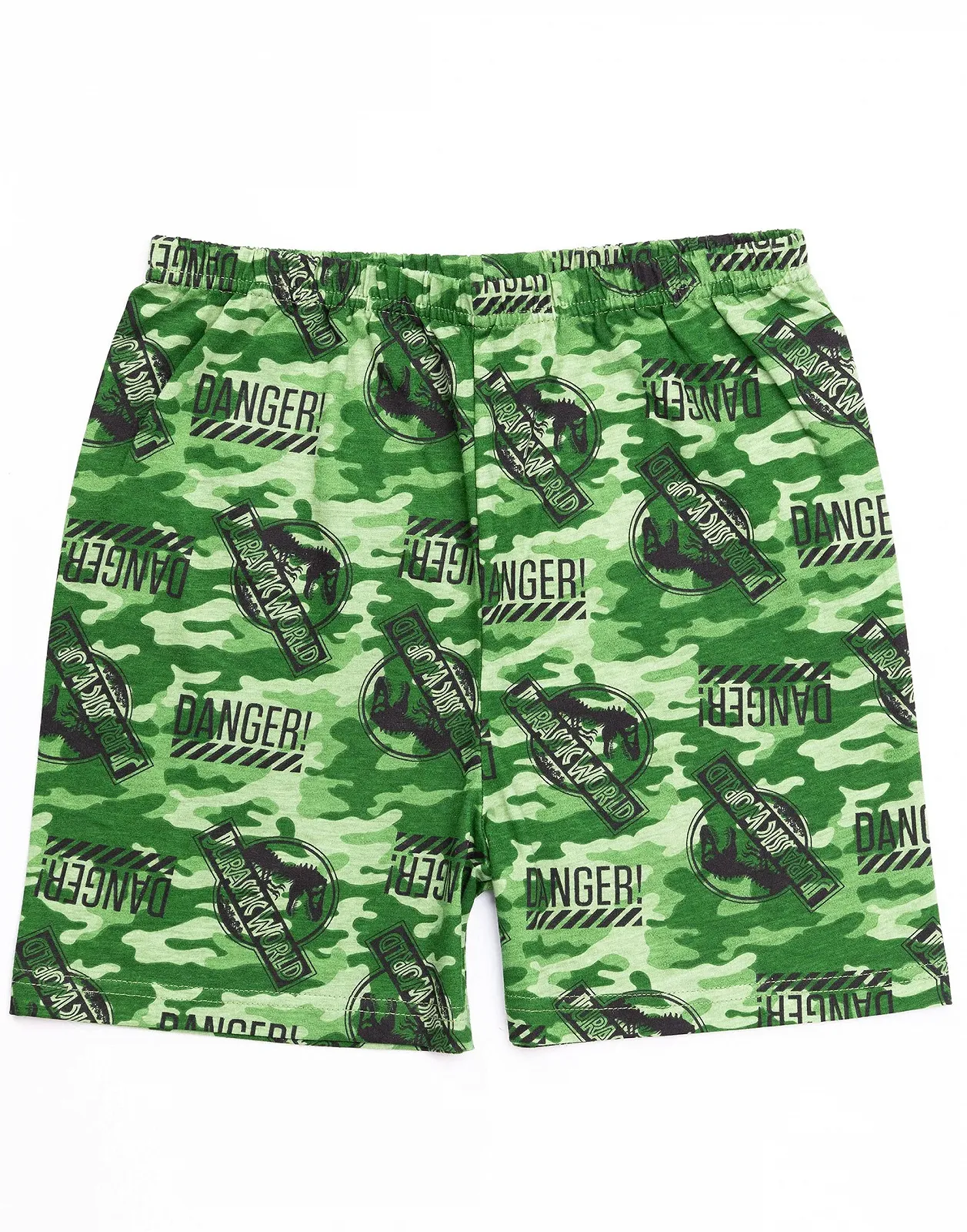 Піжама Jurassic World Камуфляж для хлопчиків (футболка, шорти або штани), фото №1