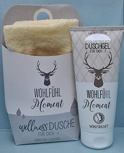 Подарунковий набір LaVida Wellness Shower Feel-Good Moment Relax гель для душу та рушник з органічної бавовни - Фото 1