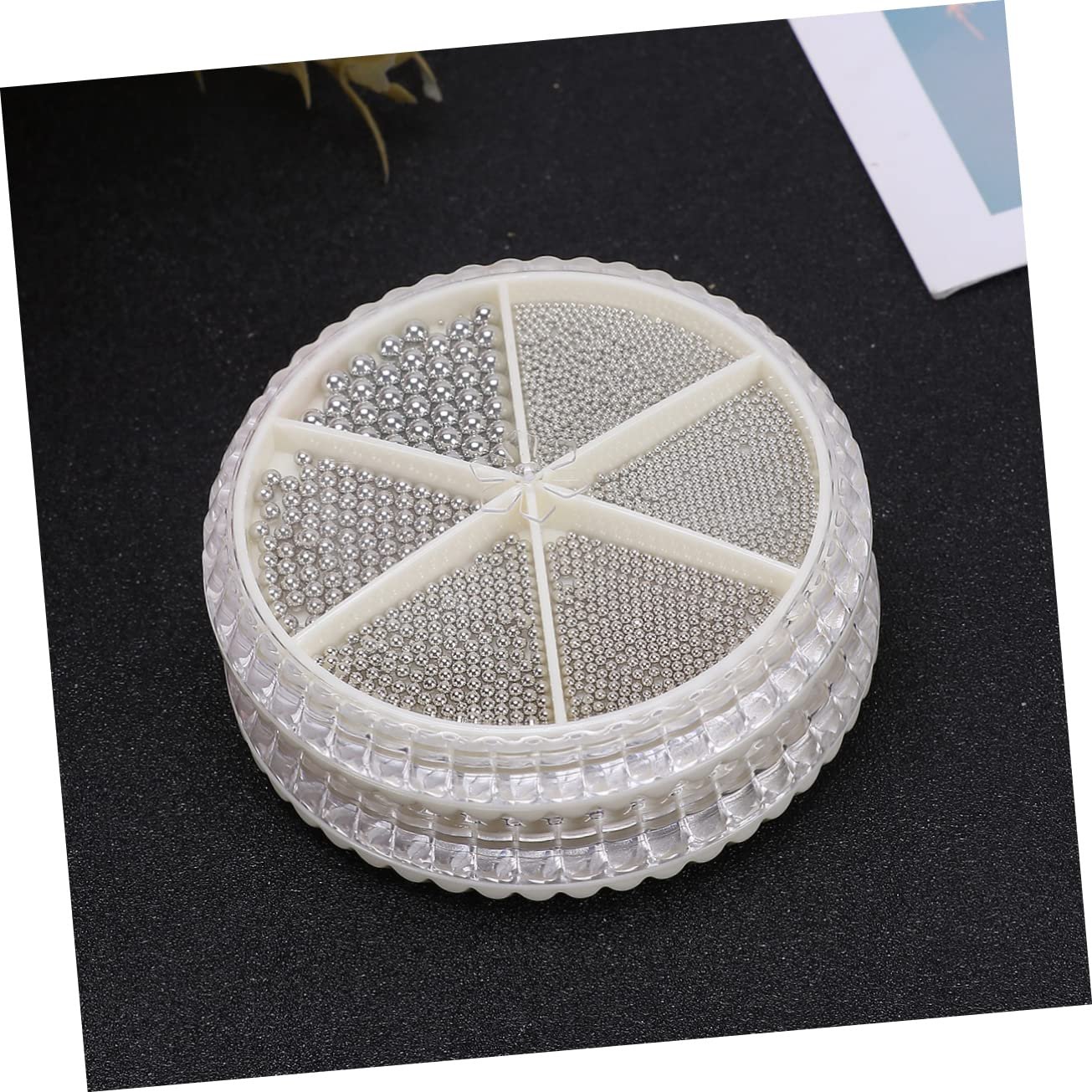 Металлические бусины Healvian 4sätze для дизайна ногтей, для украшения и улучшения маникюра и творческих проектов, фото №4