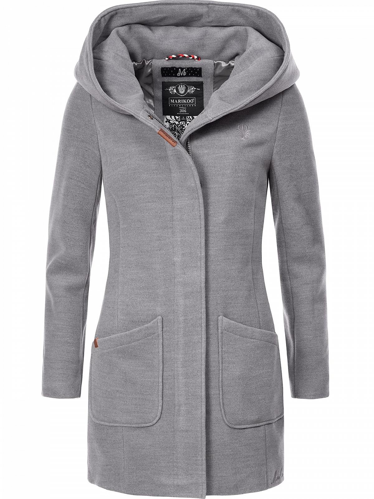 Вовняне пальто Maikoo Жіноче, Тепле з капюшоном, фото №1