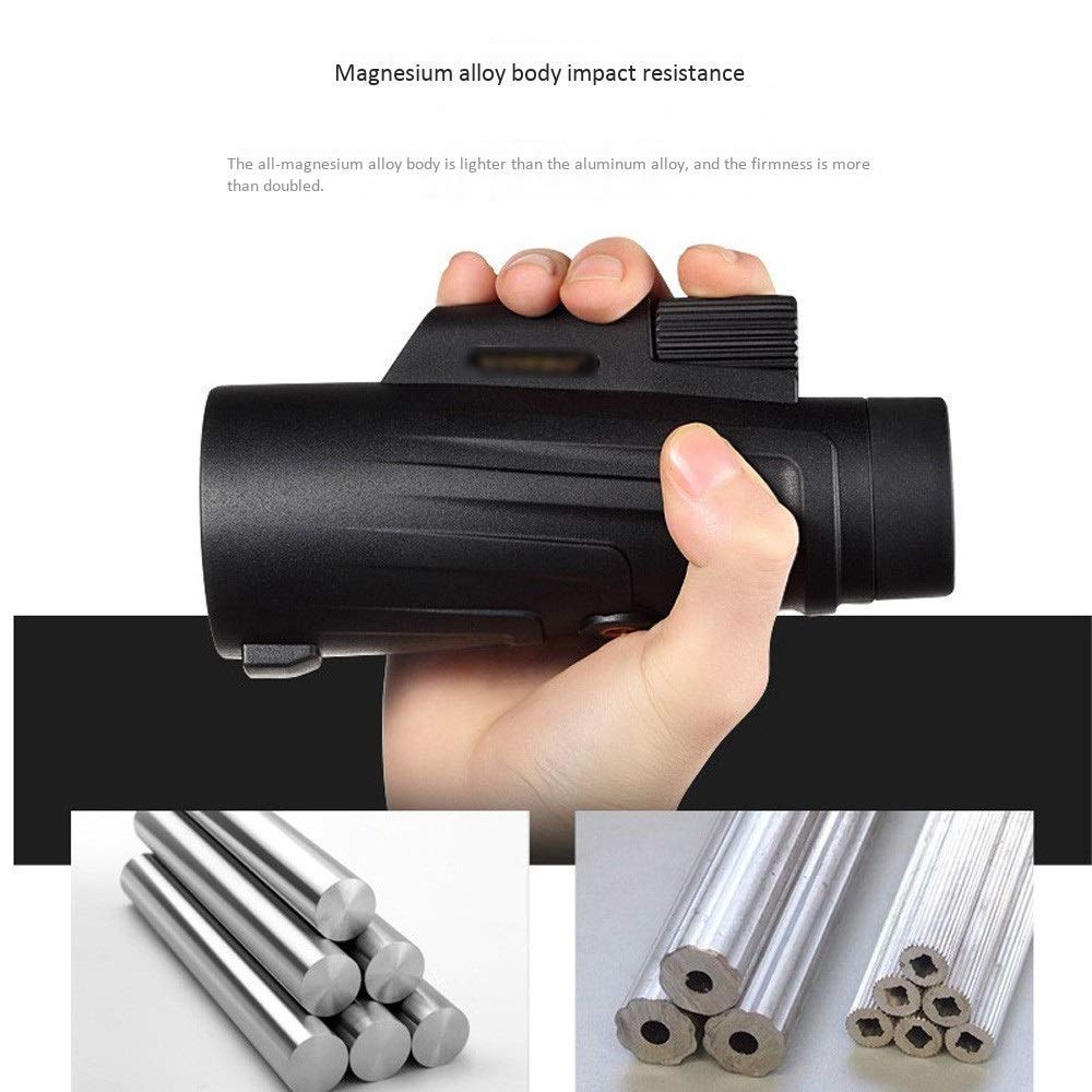 Телескоп Монокулярный HD Высокой Мощности с Азотной Заправкой Широкоугольный Водонепроницаемый с Большим Диаметром и Низким Поглощением Света Фотографируемый, фото №4