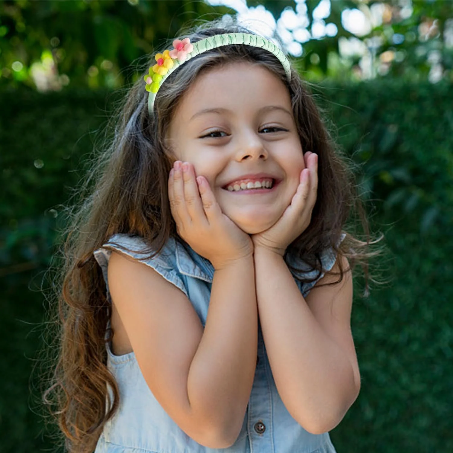 Обруч Квітковий Мультяшний Аксесуар для волосся для дівчат, фото №6 Обруч Квітковий Мультяшний Аксесуар для волосся для дівчат, фото №6