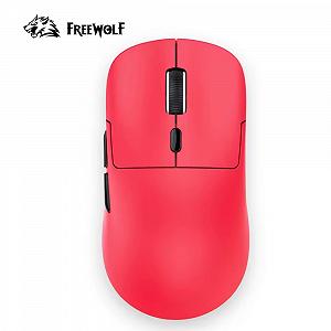 Миша FreeWolf A6 Red 24000DPI PAM3311 1000Hz 59г - Фото 1