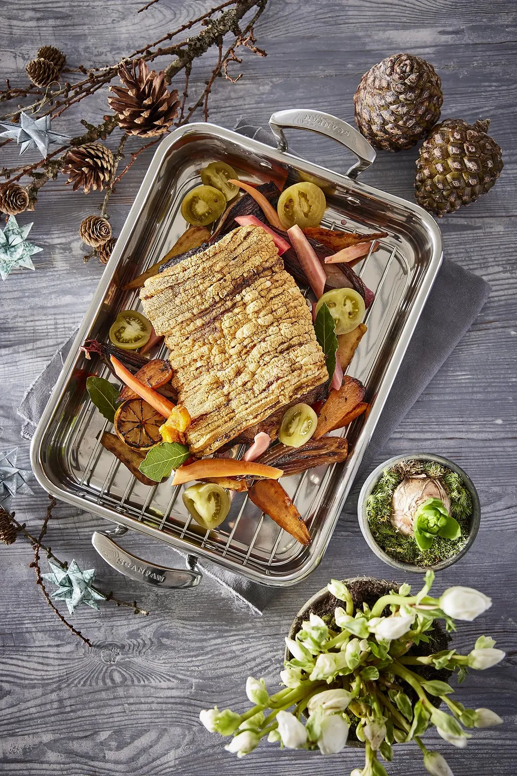 Форма для запікання Scanpan Impact 43 x 28 см 4.5 л з решіткою Нержавіюча сталь, фото №7 Форма для запікання Scanpan Impact 43 x 28 см 4.5 л з решіткою Нержавіюча сталь, фото №7