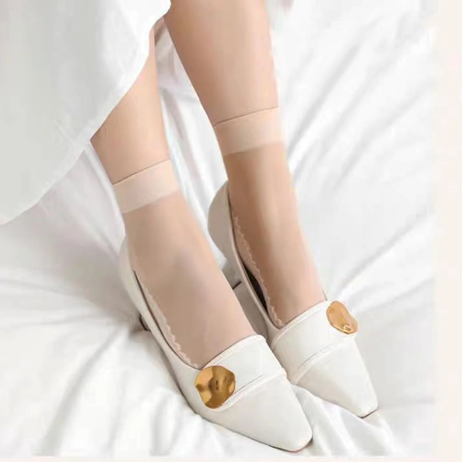 Жіночі нейлонові шкарпетки, 20 пар EU 35-42, фото №7