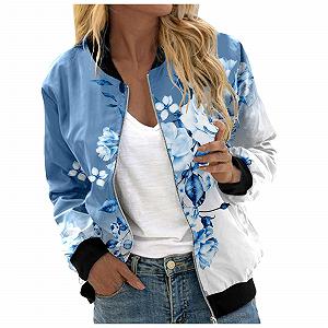 Купити Бомбер Жіночий Короткий Блузон - Фото 1 Бомбер Жіночий Короткий Блузон - Фото 1