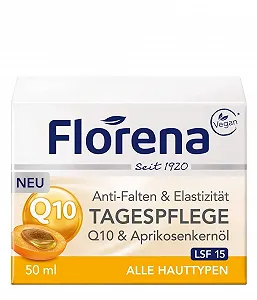 Денний крем проти зморшок Florena Q10 50 мл - Фото 1