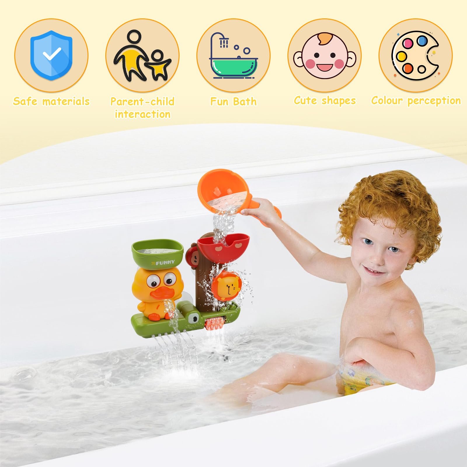 Игрушка для ванны Детская Утка, фото №3