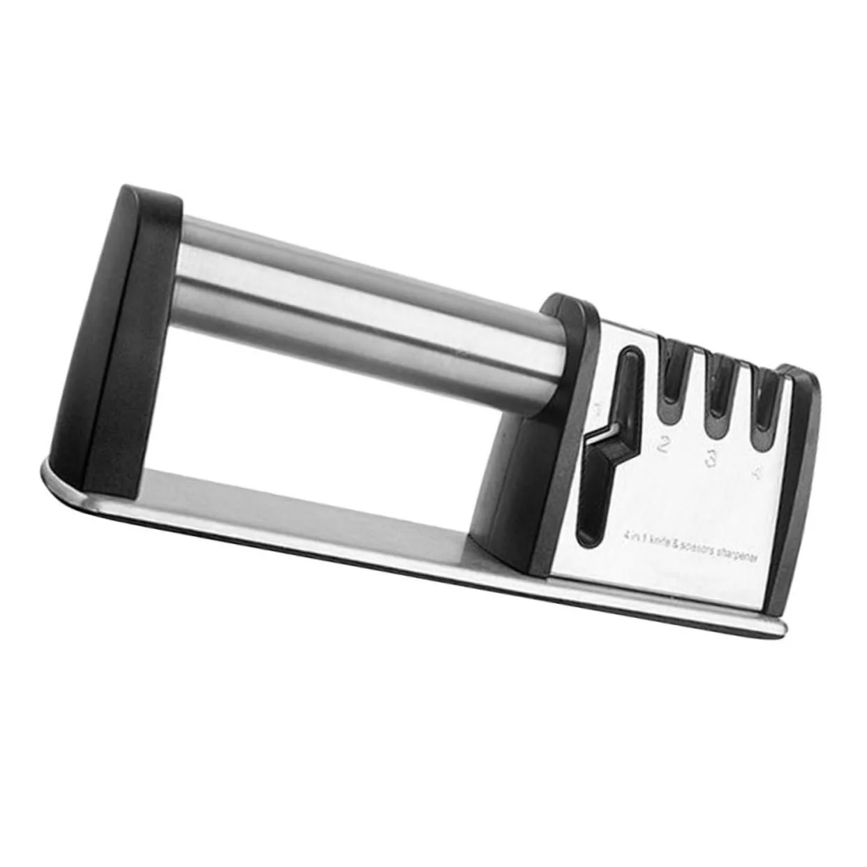 Точилка для ножів ручна з міцного матеріалу з ергономічною ручкою та нековзною основою, фото №1 Точилка для ножів ручна з міцного матеріалу з ергономічною ручкою та нековзною основою, фото №1