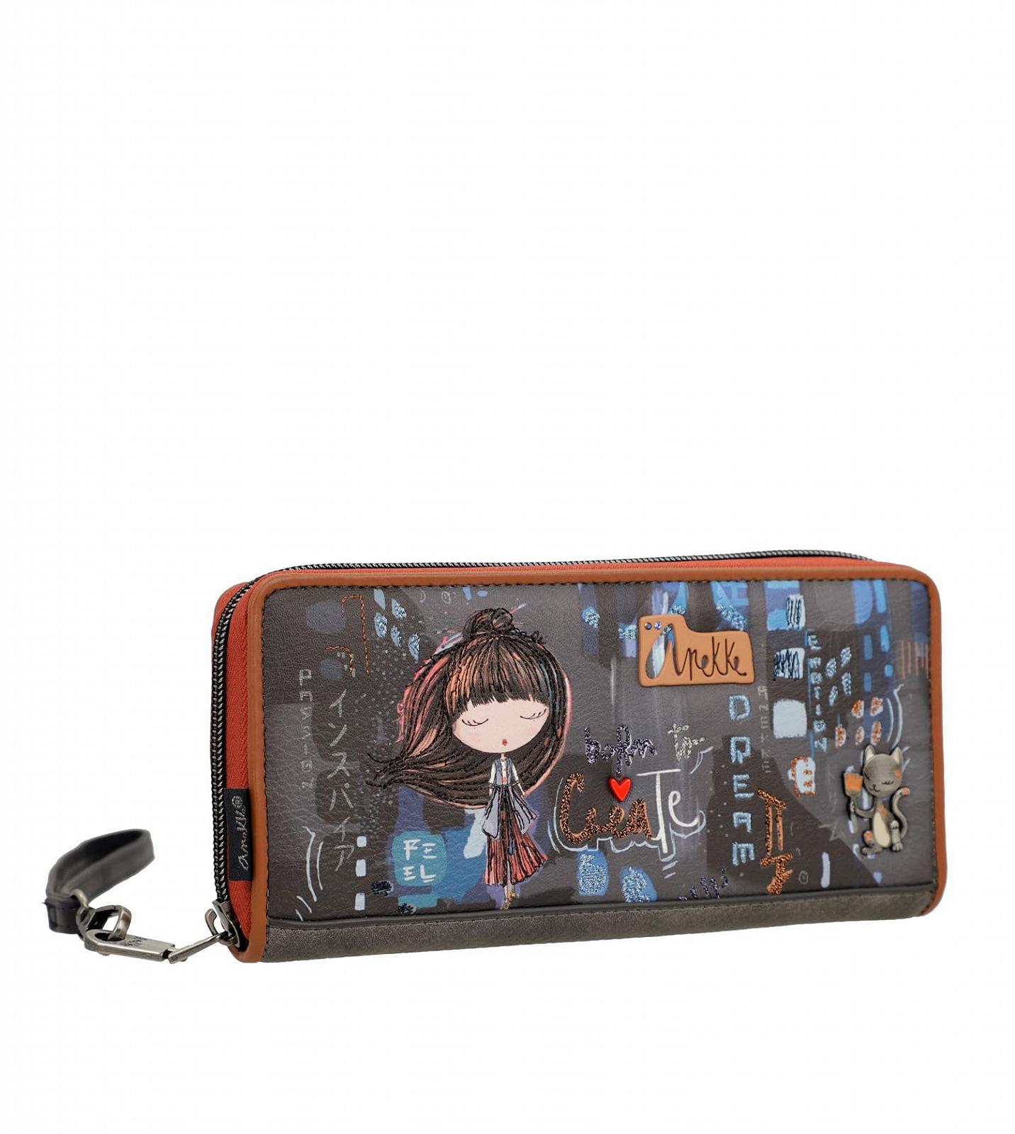 Кошелек Anekke Contemporary Embossed RFID L Multicoloured, фото №2