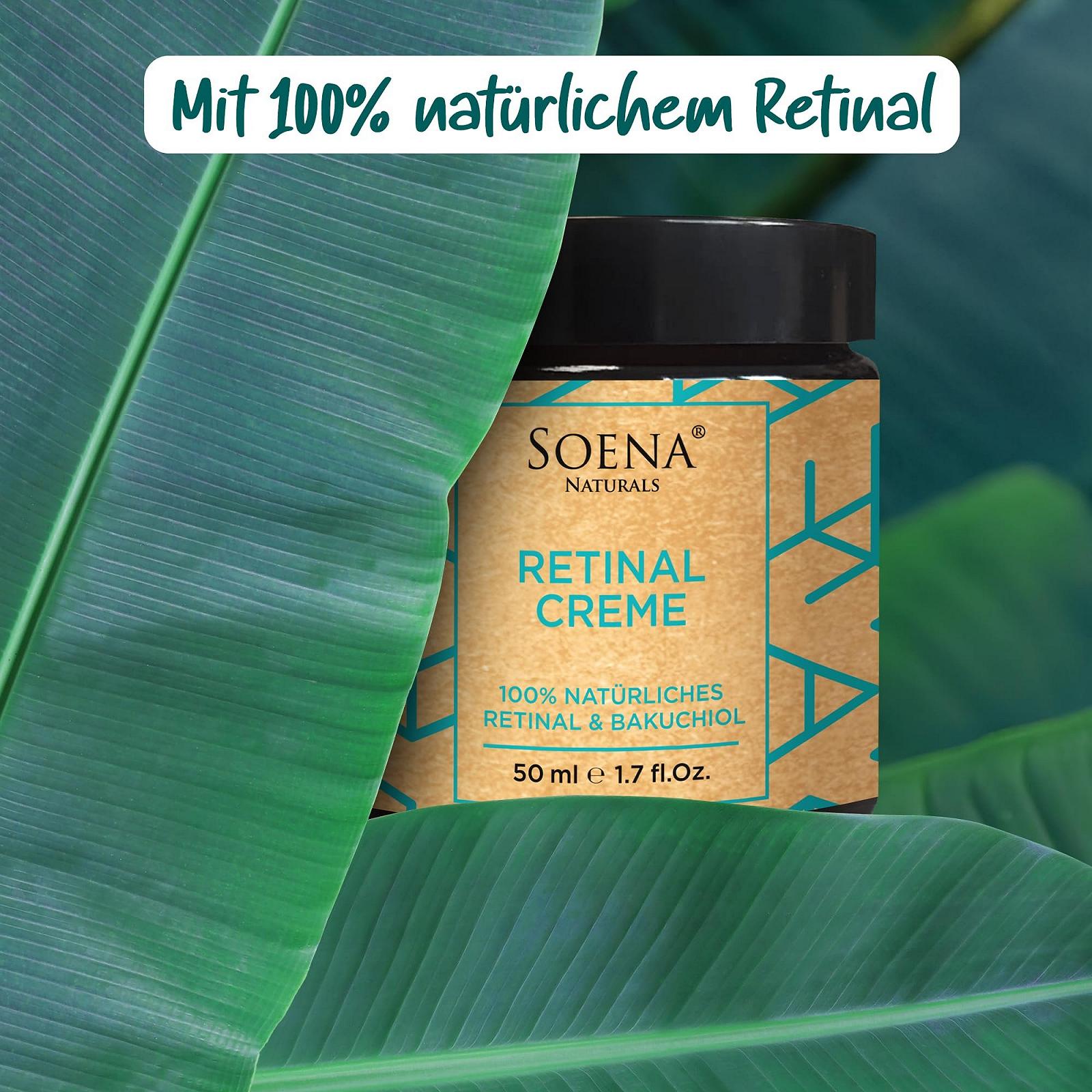 Крем для обличчя Soena Organic Retinol Cream з ретинолом, бакучіолом та гіалуроновою кислотою зволожувальний проти зморщок та акне, фото №8 Крем для обличчя Soena Organic Retinol Cream з ретинолом, бакучіолом та гіалуроновою кислотою зволожувальний проти зморщок та акне, фото №8
