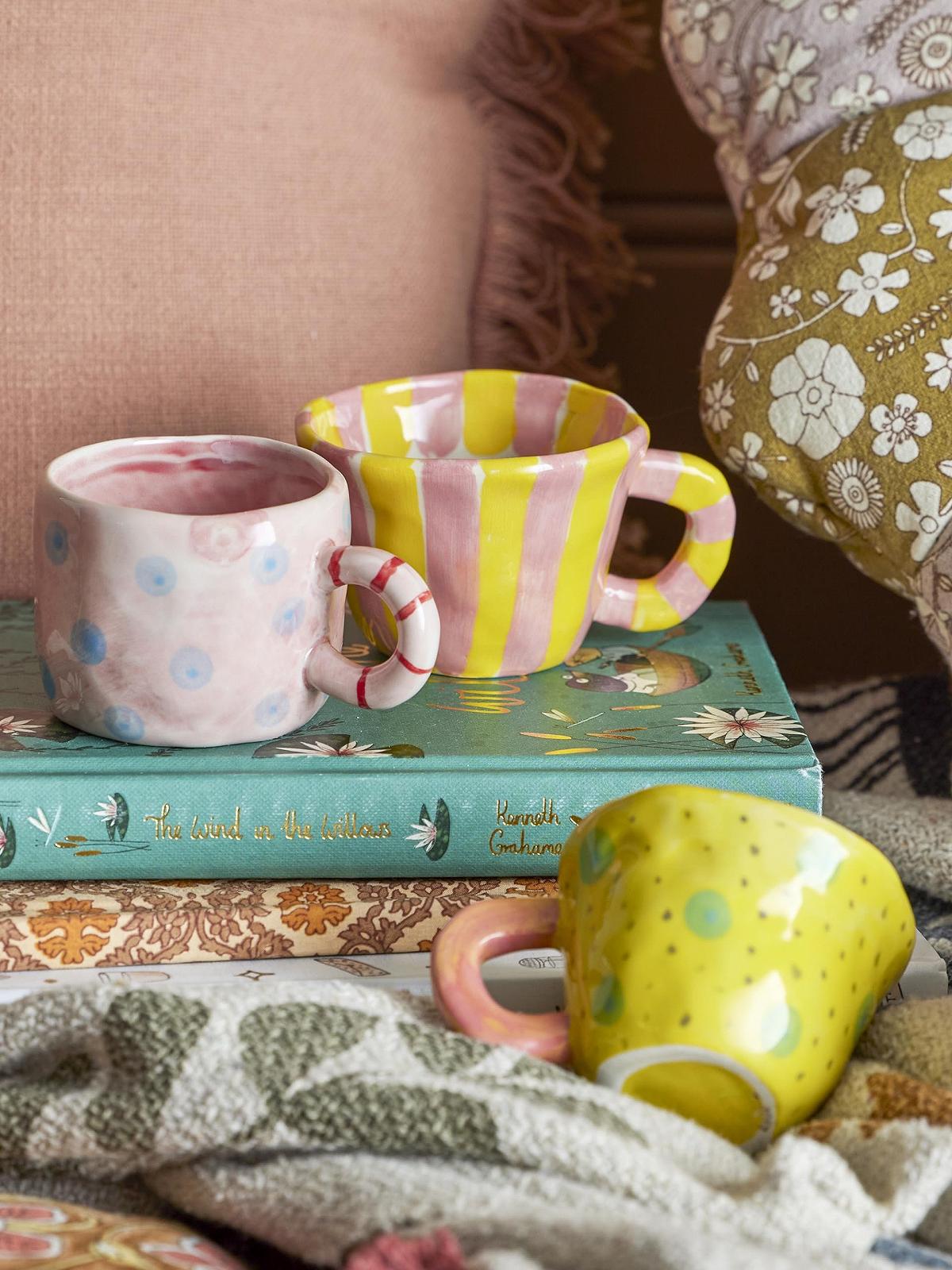 Кружка Bloomingville Nini Кам'яна кераміка Рожевий, фото №4