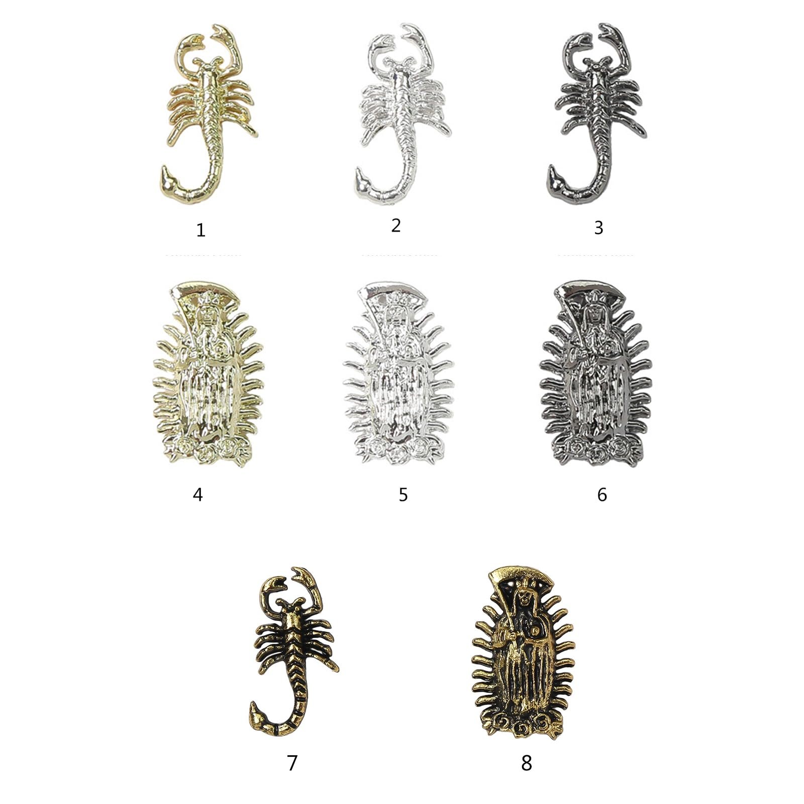 Стрази для нігтів Люкс Золото Срібло, фото №4